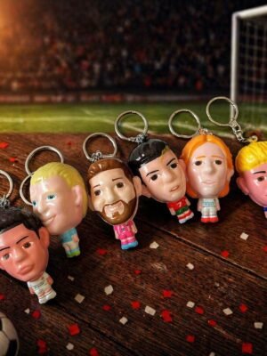 12 Llaveros Mundialistas Squishies $8.5 c/u