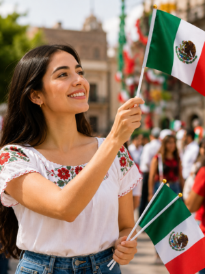 12 Banderas Mexicanas Mundialistas Chicas $4.5 c/u